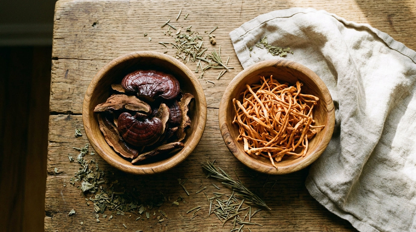 Reishi vs Cordyceps: Which Should You Take? | Hermetica