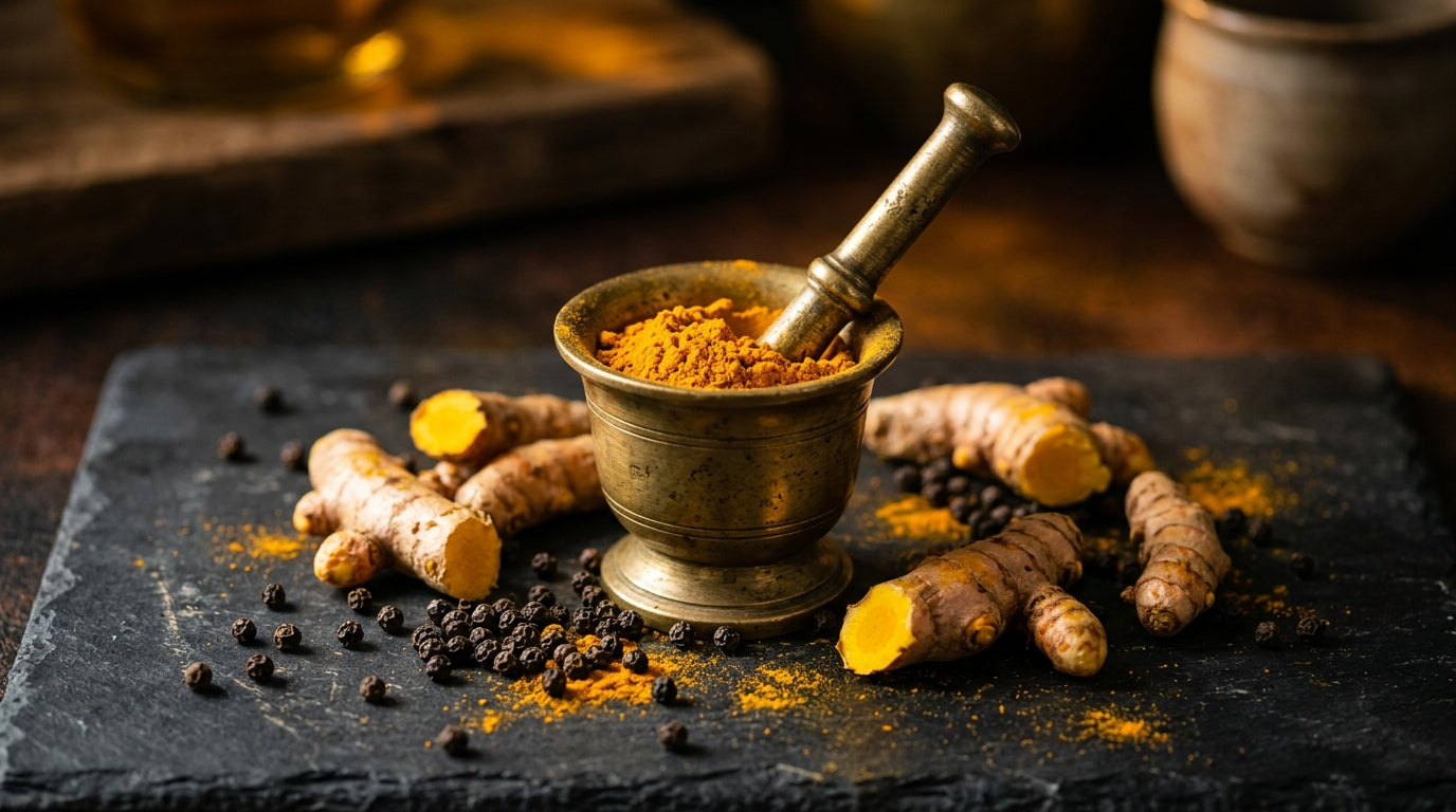 Turmeric and Black Pepper: The 2000% Absorption Secret