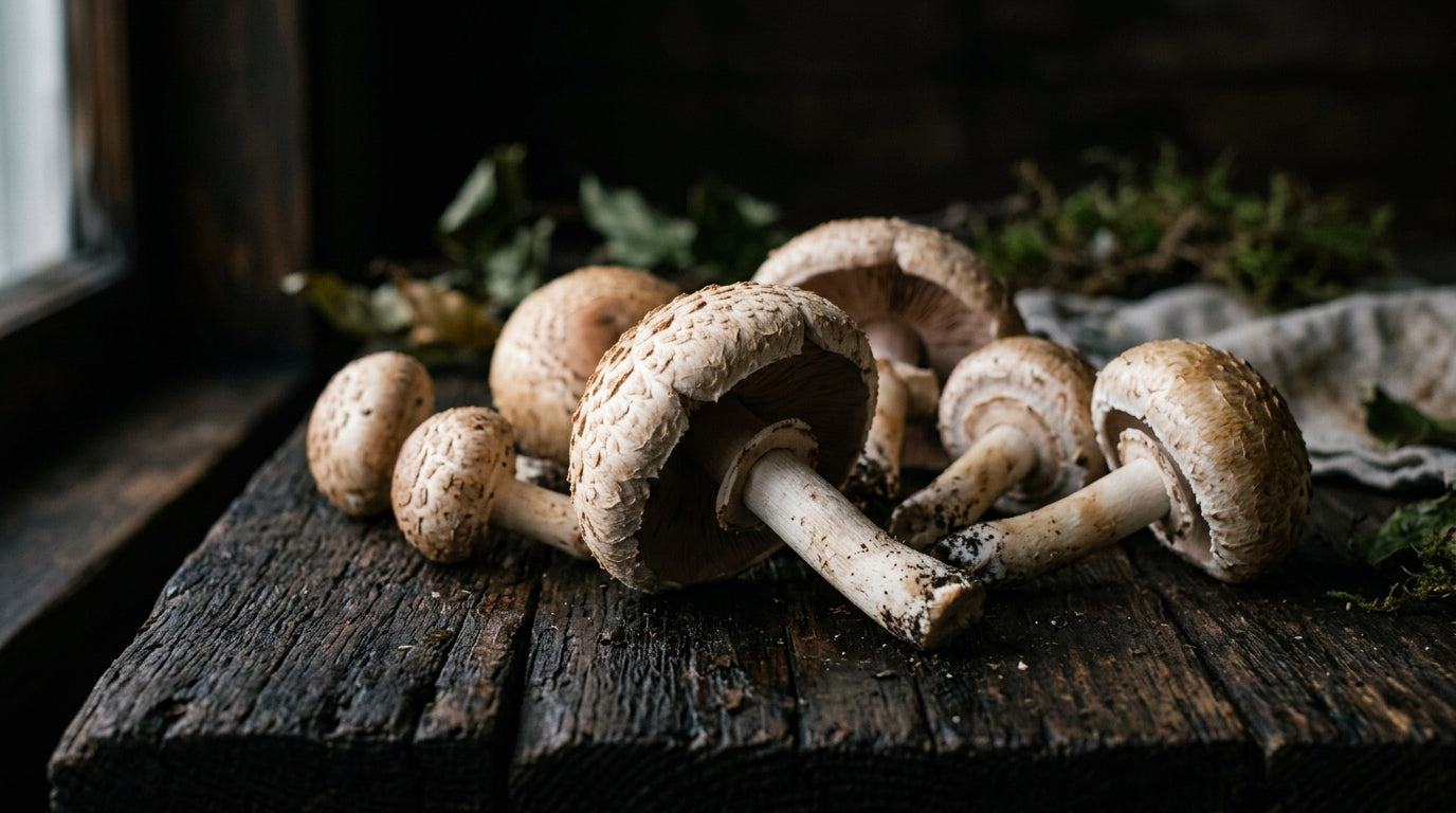 Almond Mushroom