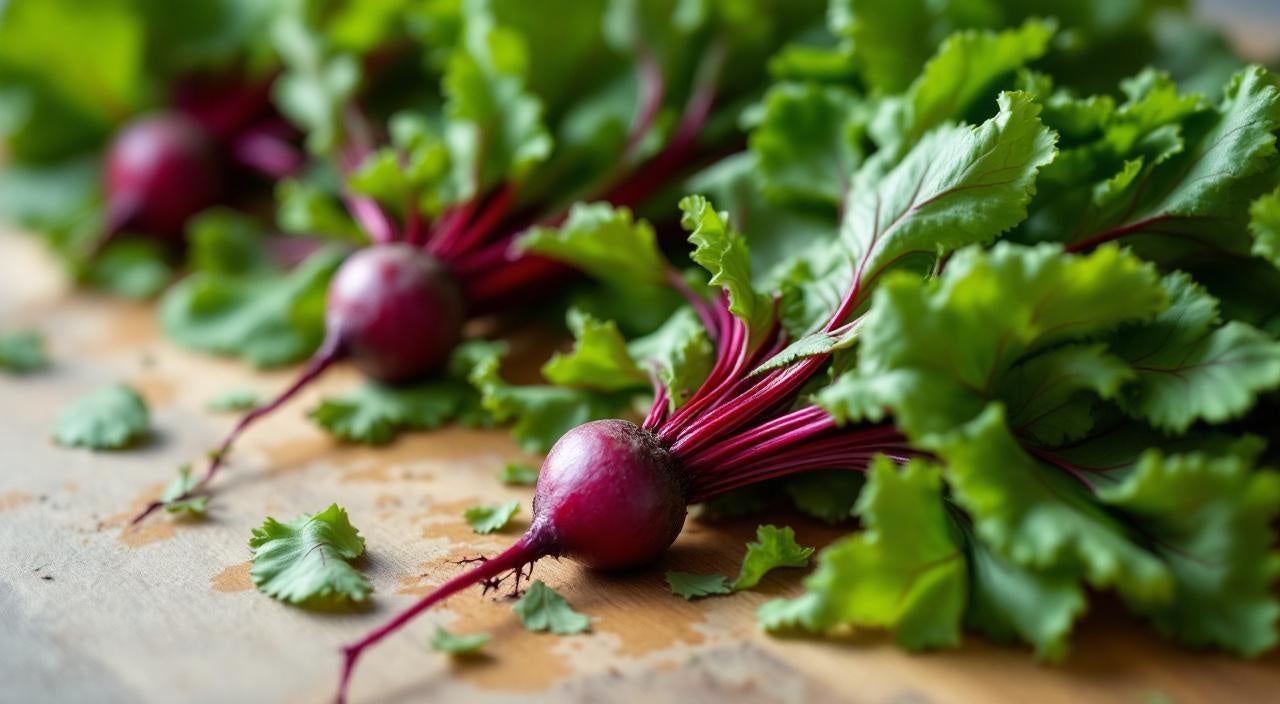 Beetroot Greens (Beta vulgaris)