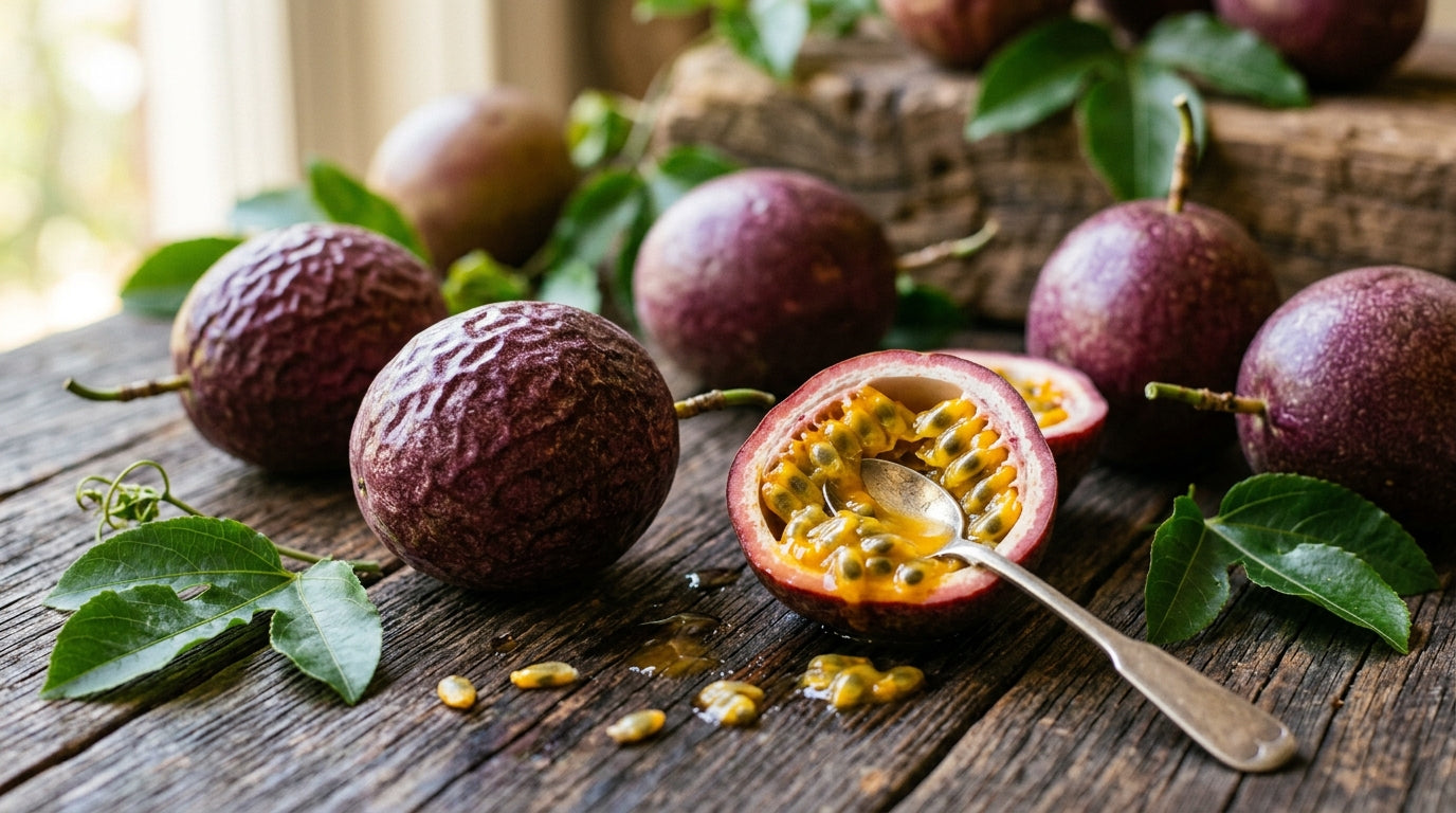 Brazilian Passionfruit (Passiflora edulis)