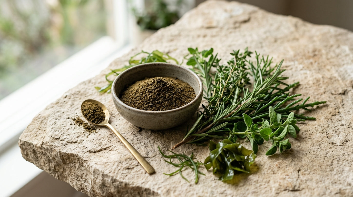 Brown Seaweed Powder