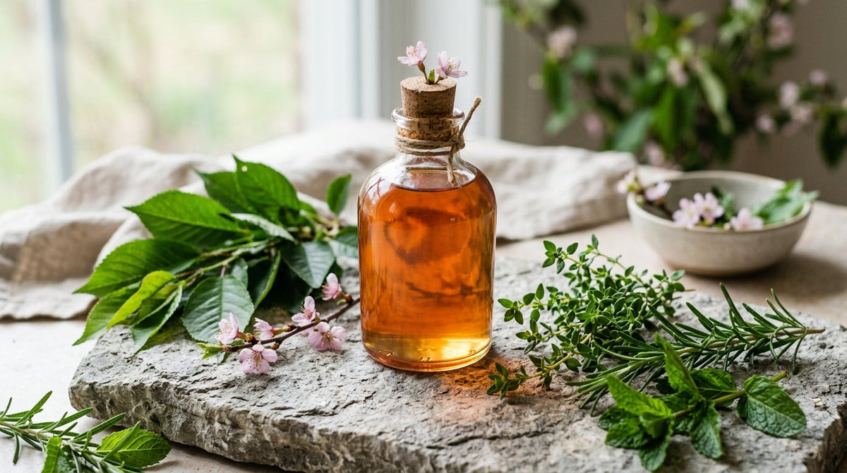 Cherry Blossom Leaf Vine Syrup