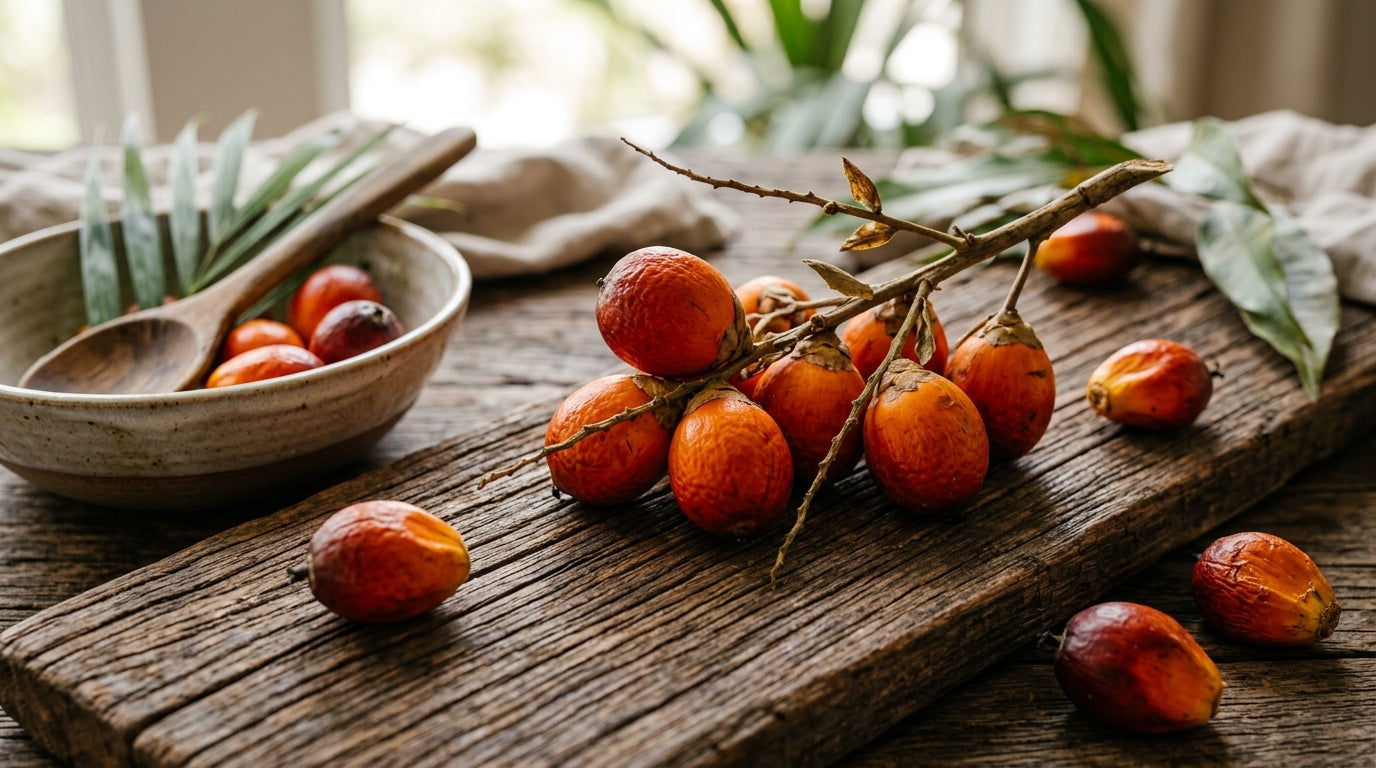 Feather Palm Fruit