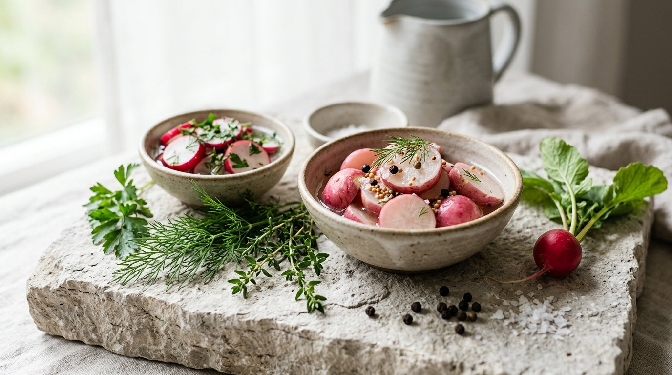 Fermented Radishes