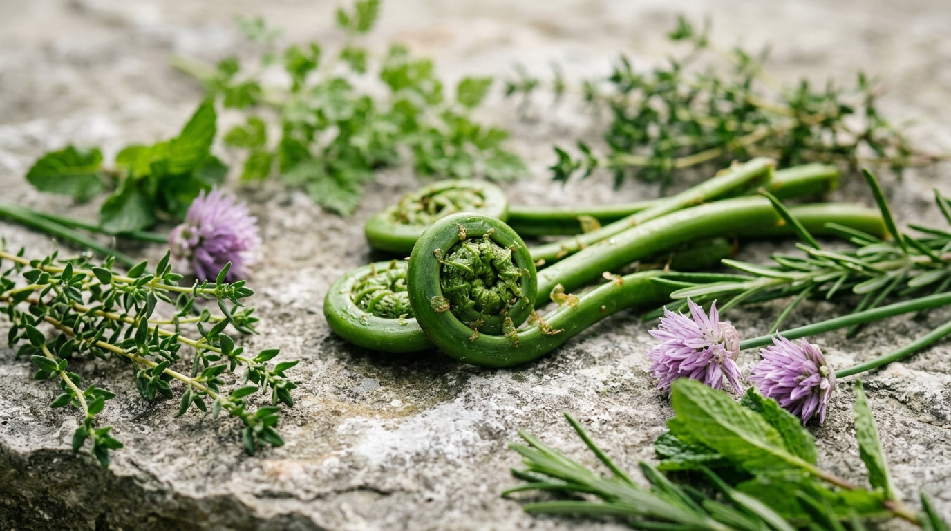 Fiddlehead Shoot