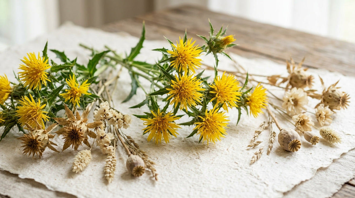Golden Thistle (Scolymus hispanicus)
