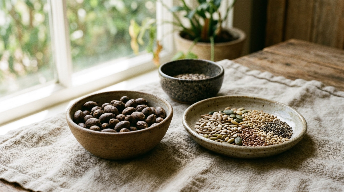 Jicaro Seeds (Crescentia alata)