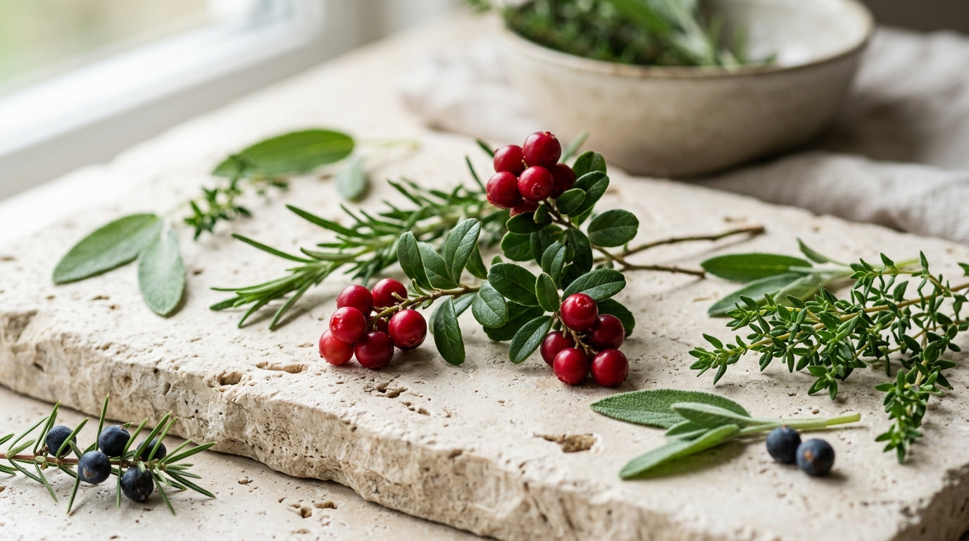 Lingonberry Stem