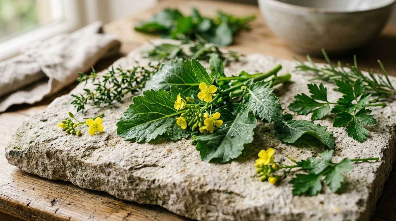 Rapeseed Leaf