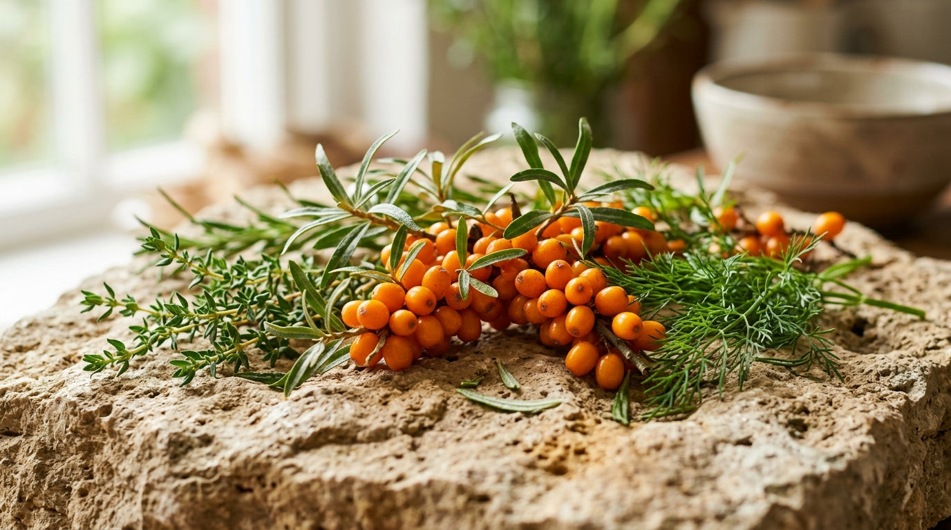 Sea Buckthorn (Hippophae rhamnoides)