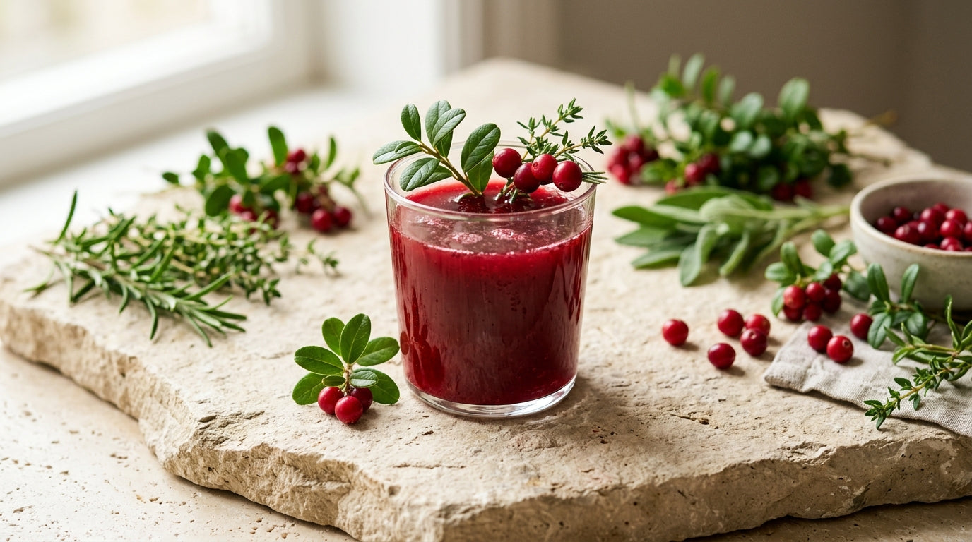 Swedish Lingonberry Juice (Vaccinium vitis-idaea)