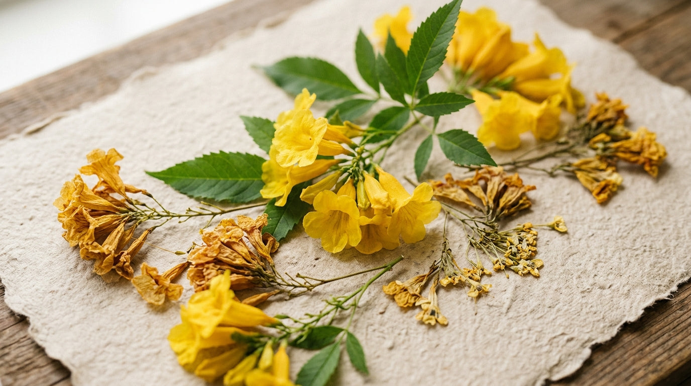 Yellow Elder Flower