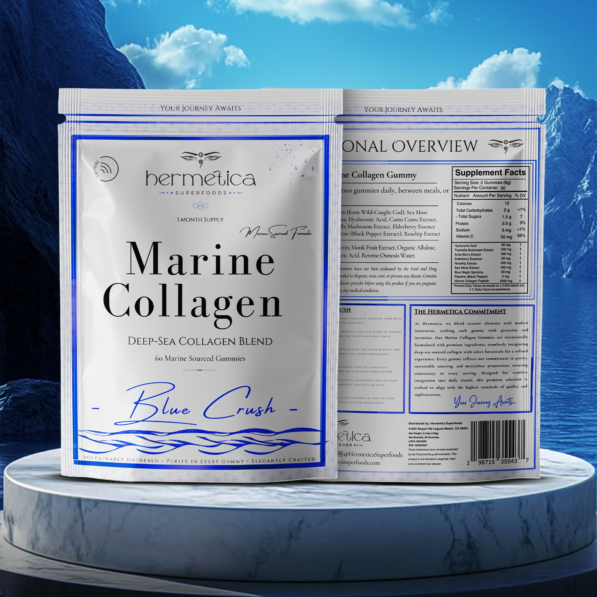 Blue Crush Marine Collagen Gummy