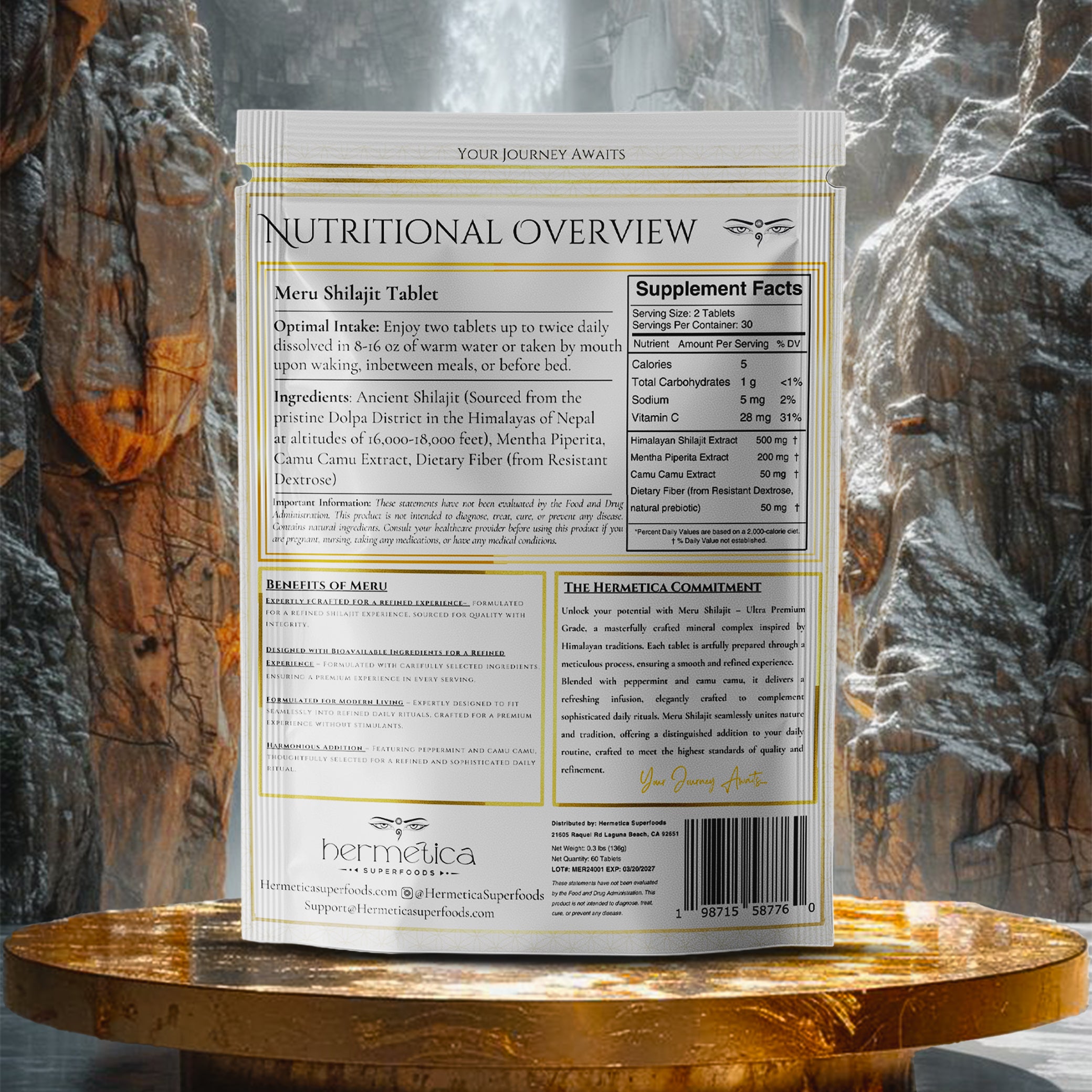 Meru - Infused Shilajit Fusion