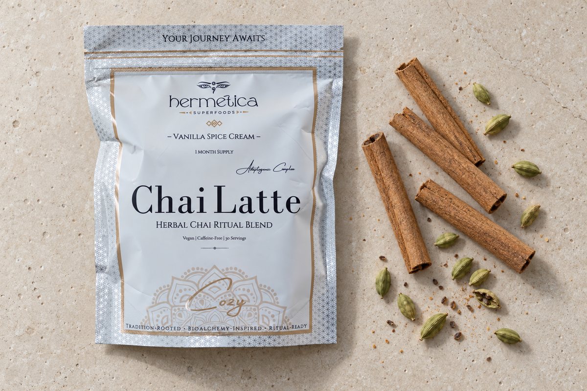 Cozy Adaptogenic Chai by Hermetica