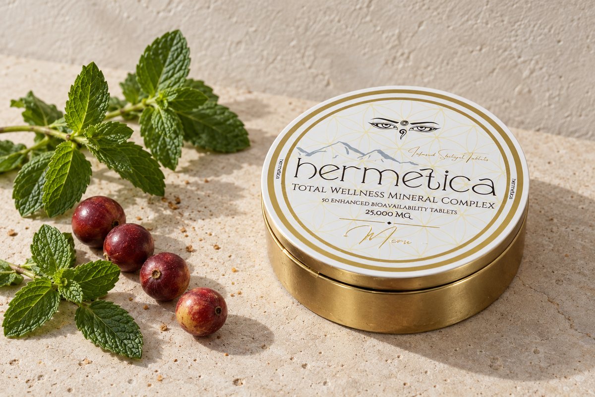 Meru Shilajit Tablets by Hermetica