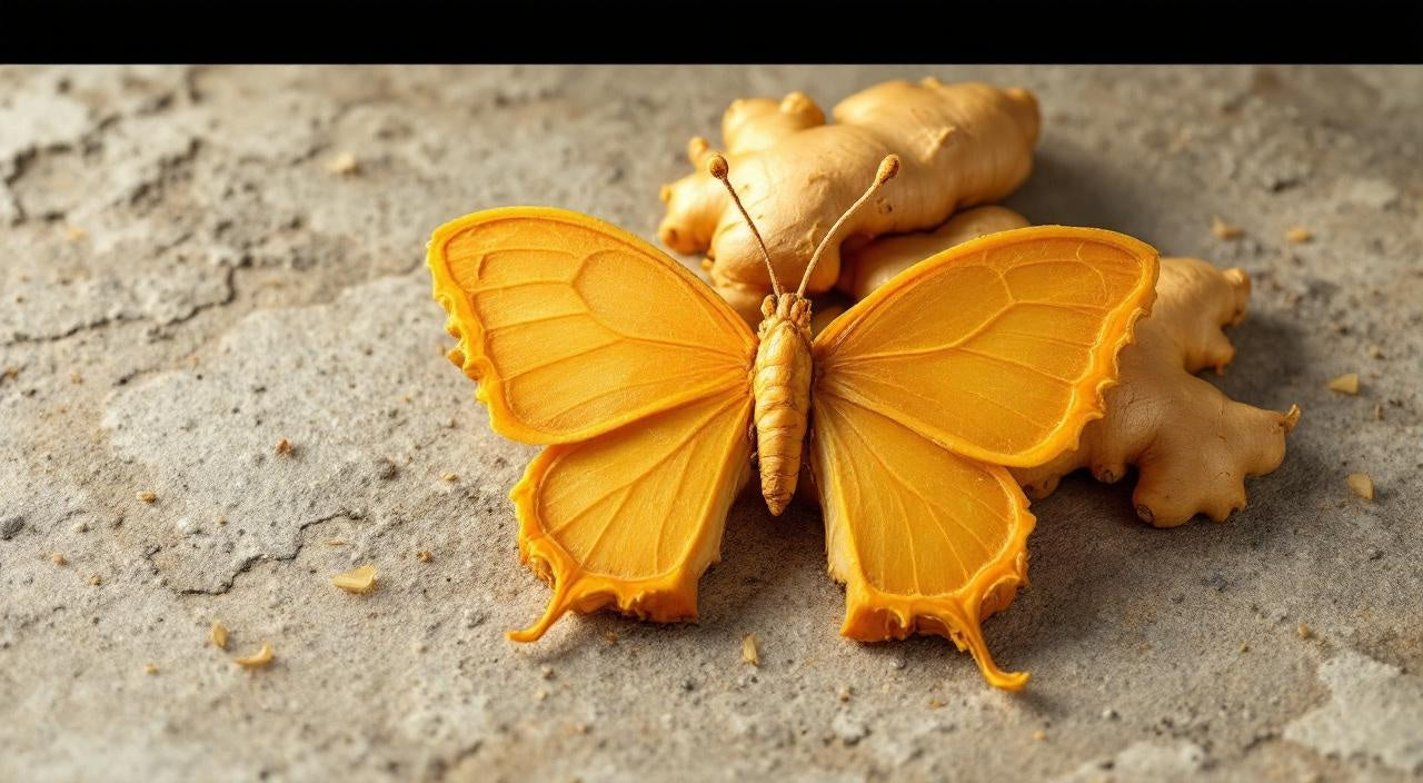Butterfly Ginger (Hedychium coronarium)