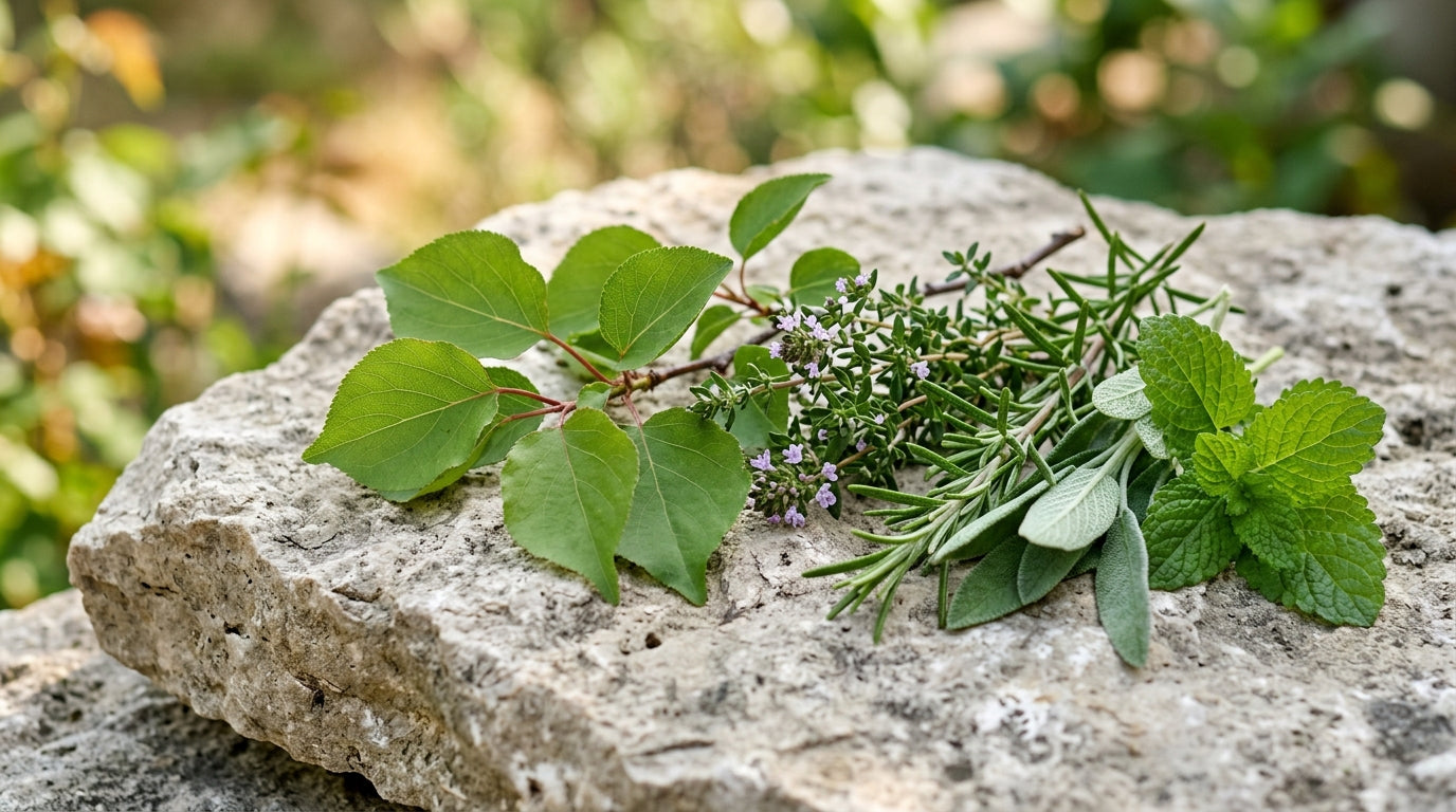 Apricot Leaves (Prunus armeniaca)