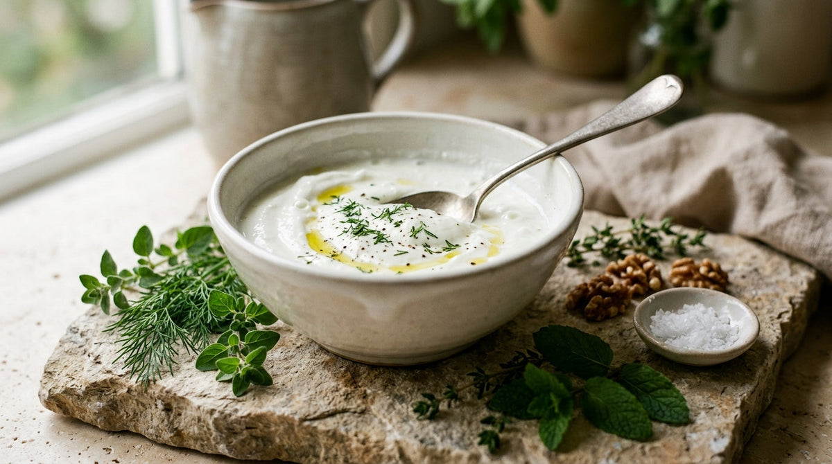 Balkan Fermented Yogurt (Tarator)
