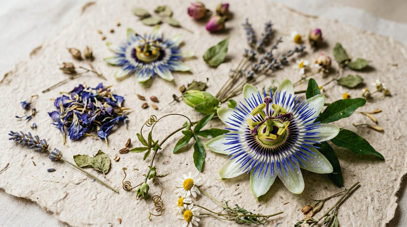 Blue Passionflower