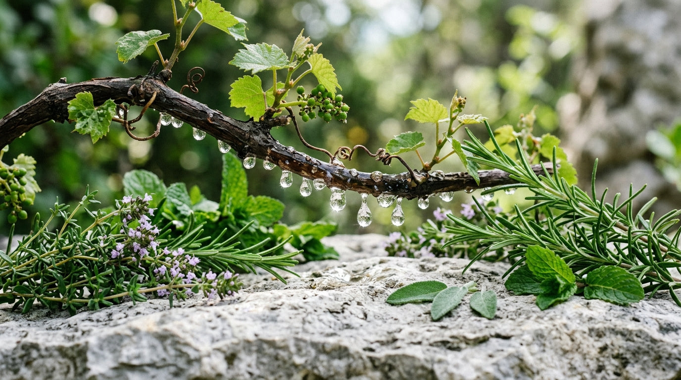 Frost Grape Vine Sap