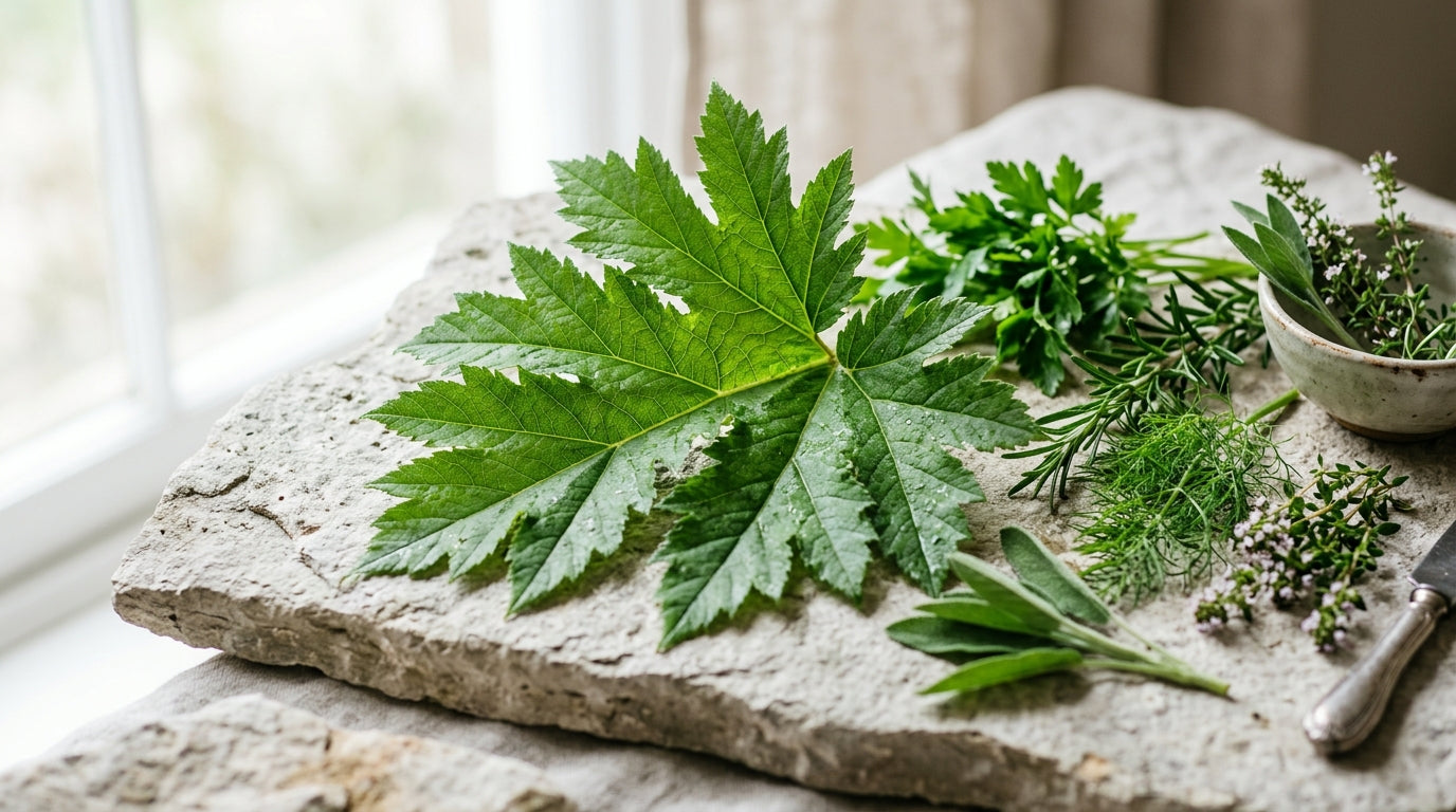 Giant Hogweed Leaf