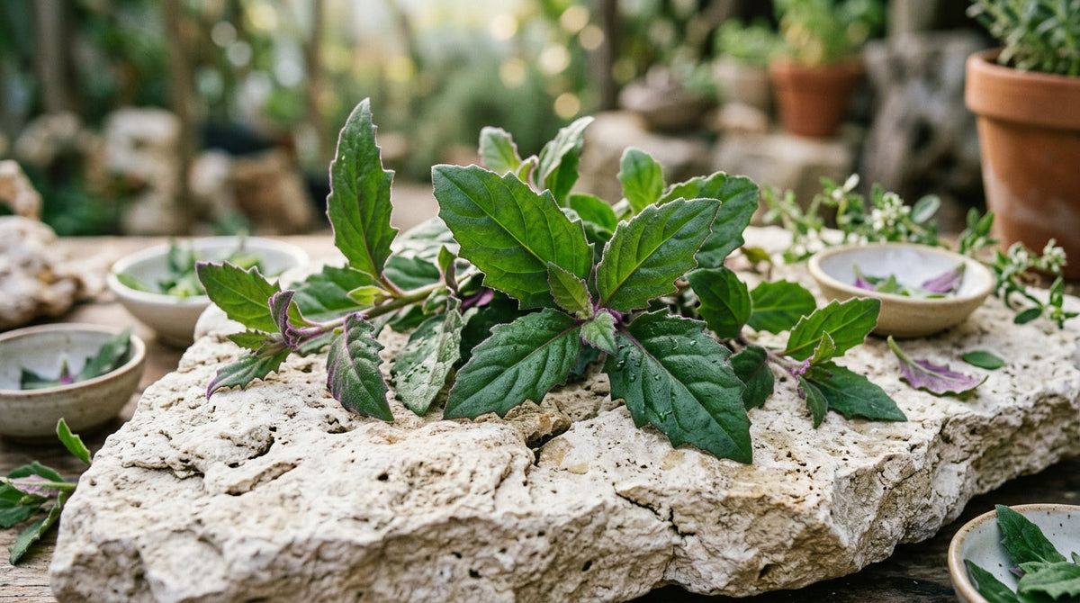 Gynura procumbens (Purple Spinach)
