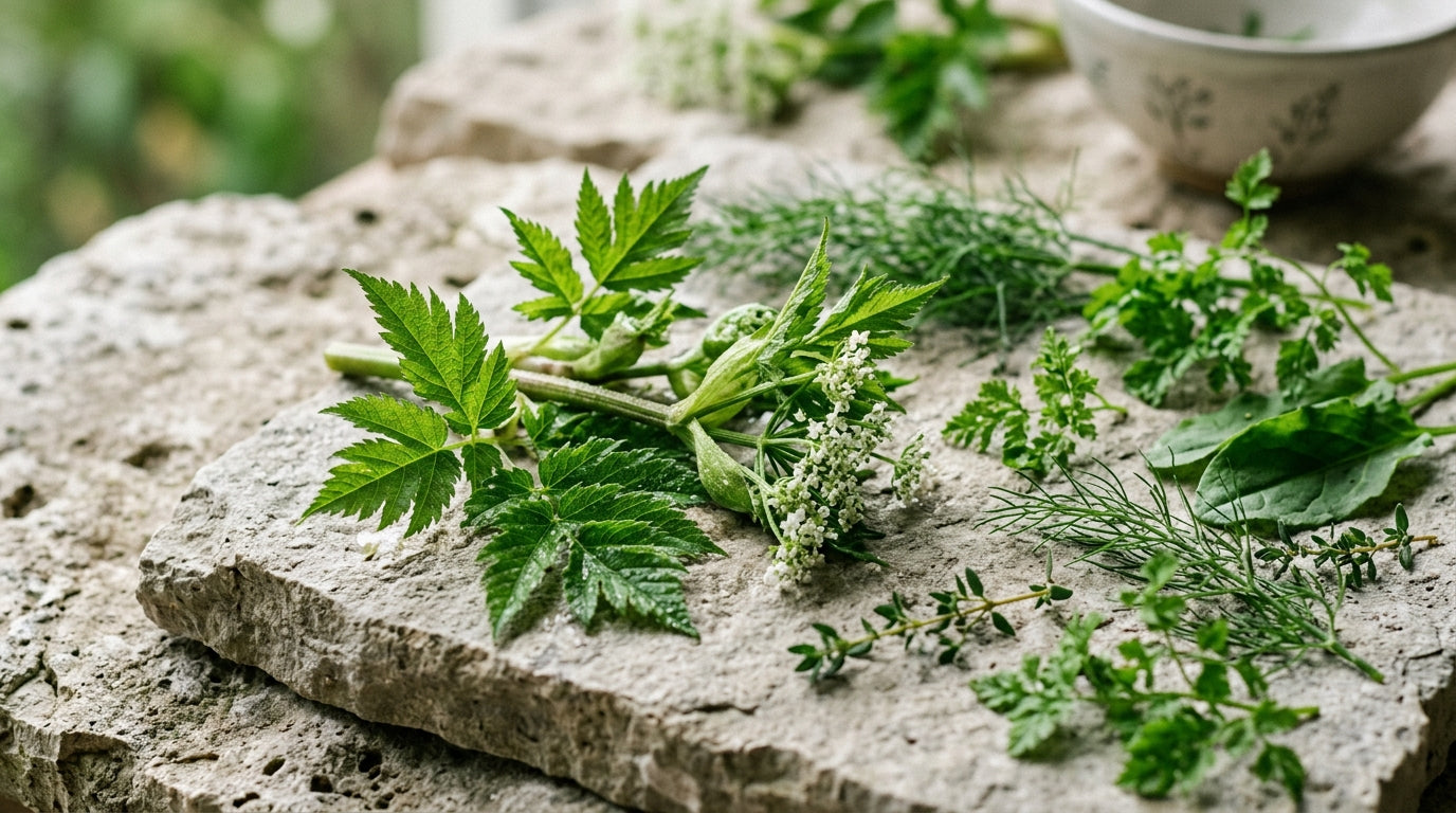 Hogweed Shoots (Heracleum spp.)