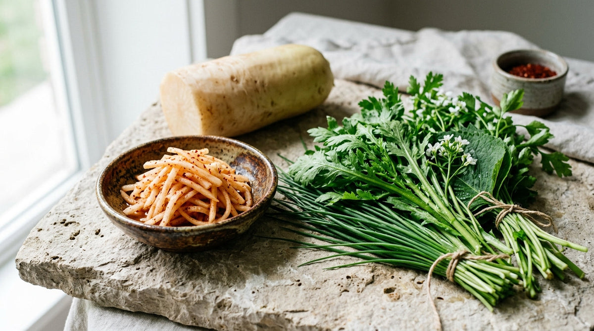 Korean Fermented Radish (Danmuji)