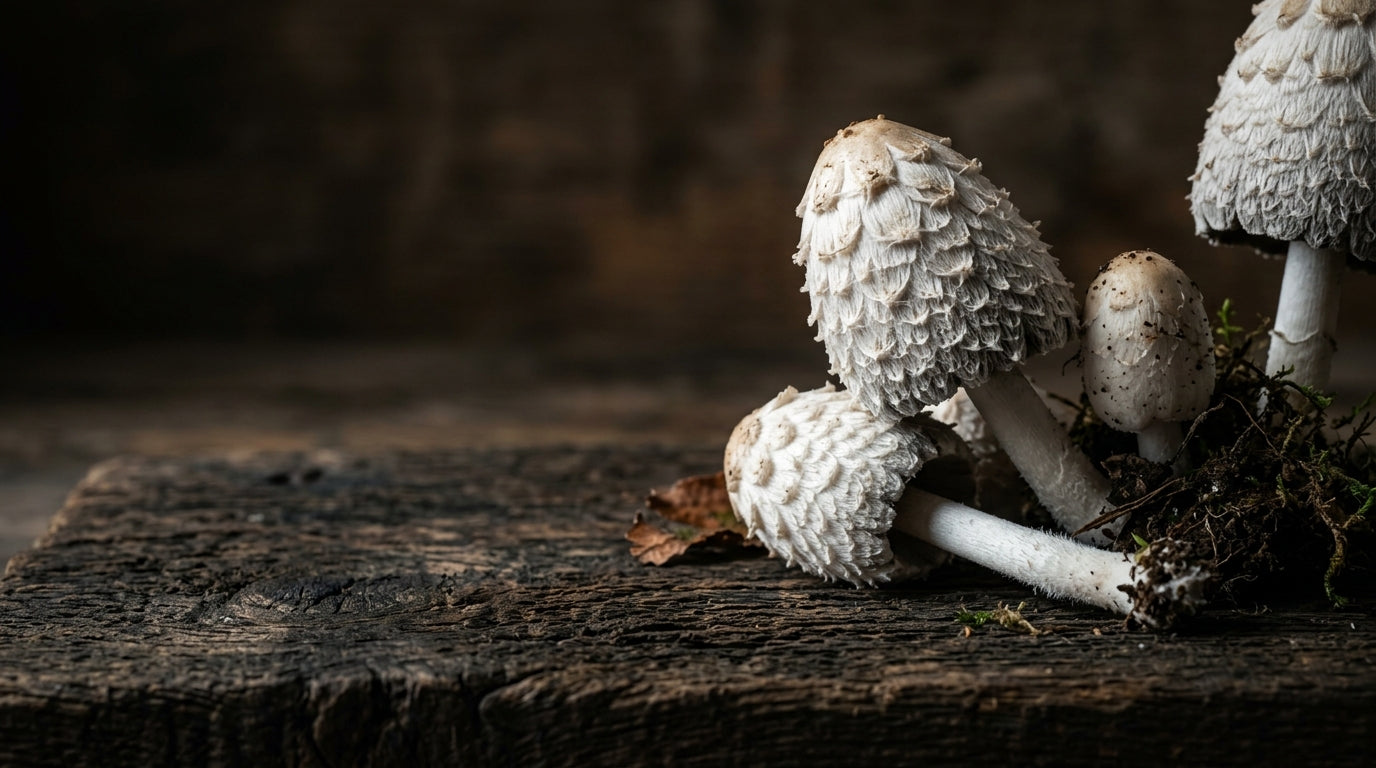 Shaggy Mane Mushroom