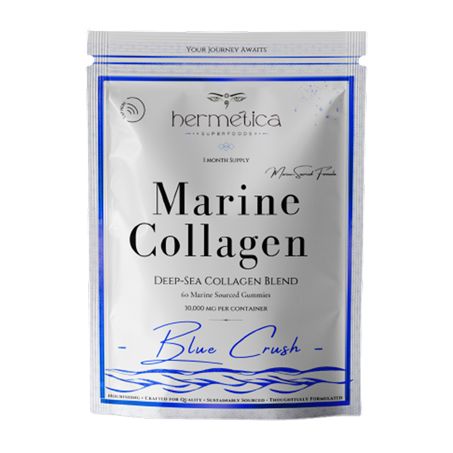 Blue Crush — Marine Collagen Gummies