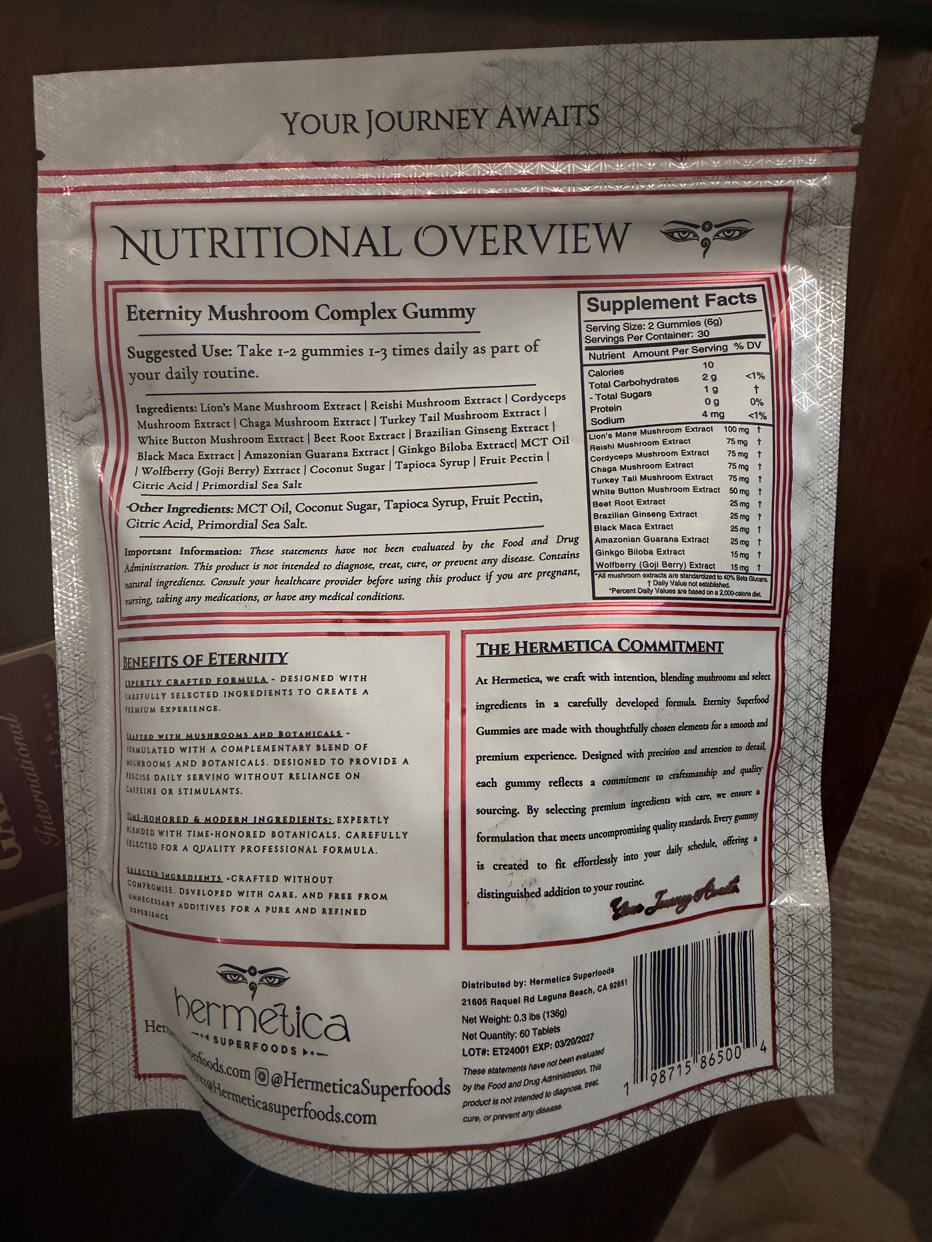 Blue Crush Marine Collagen - Supplement Facts & Ingredients