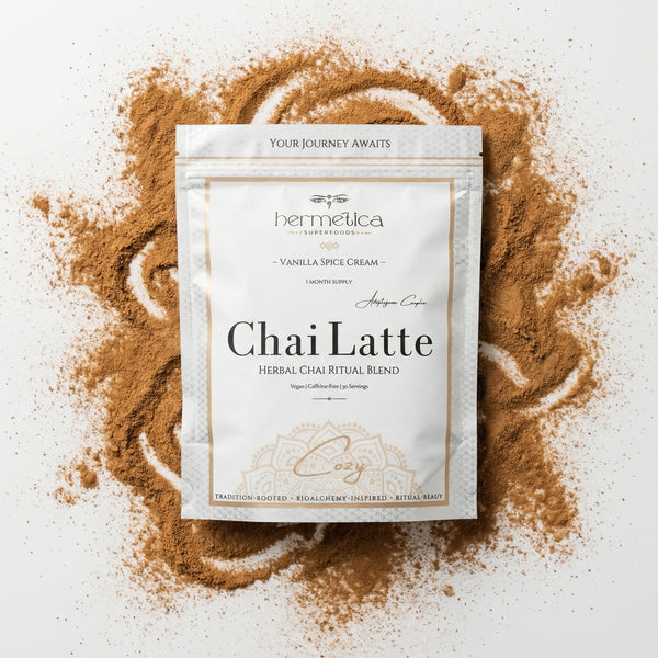 Cozy Adaptogenic Chai Latte — Lion's Mane, Reishi, Ashwagandha & MCT Oil | Caffeine-Free
