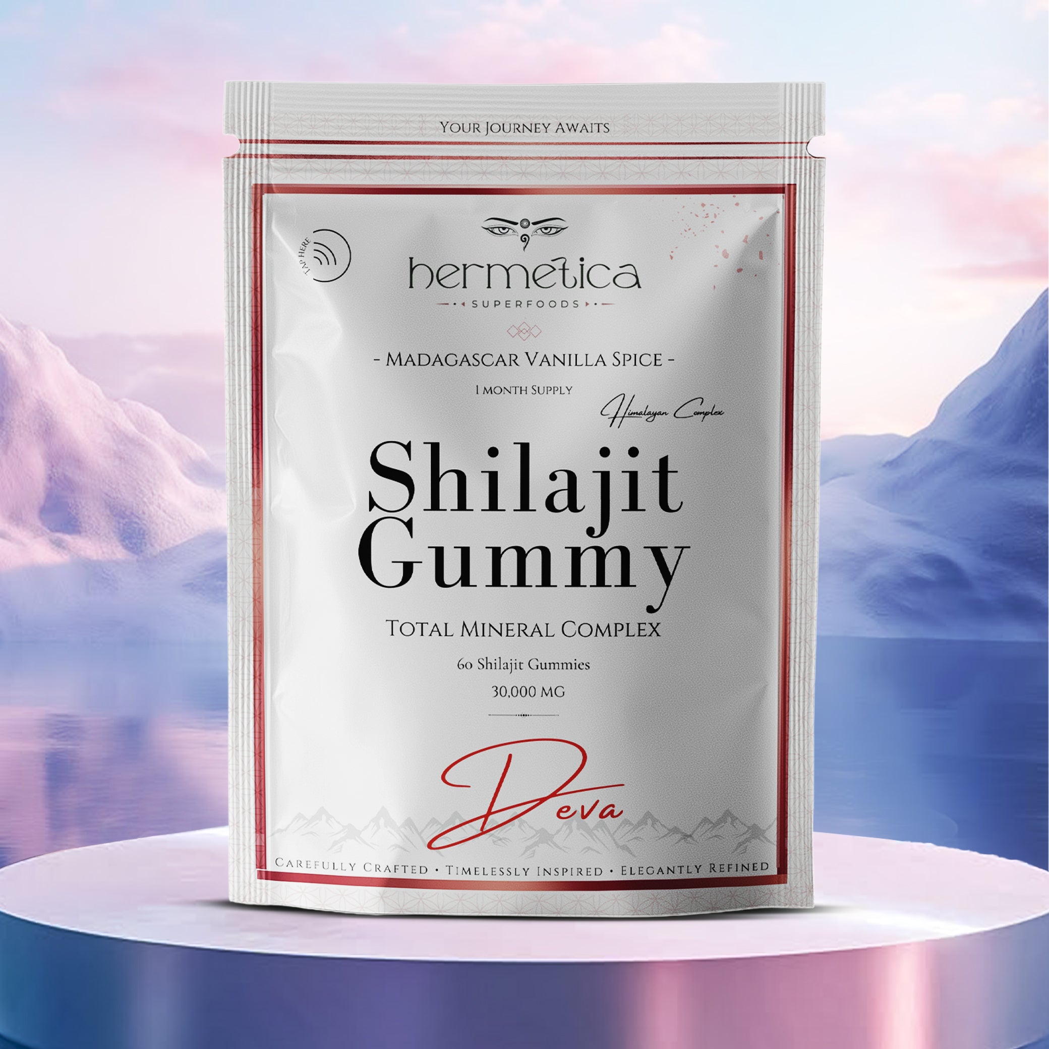 Deva Shilajit Gummy – 10-in-1 Adaptogen & Mineral Complex