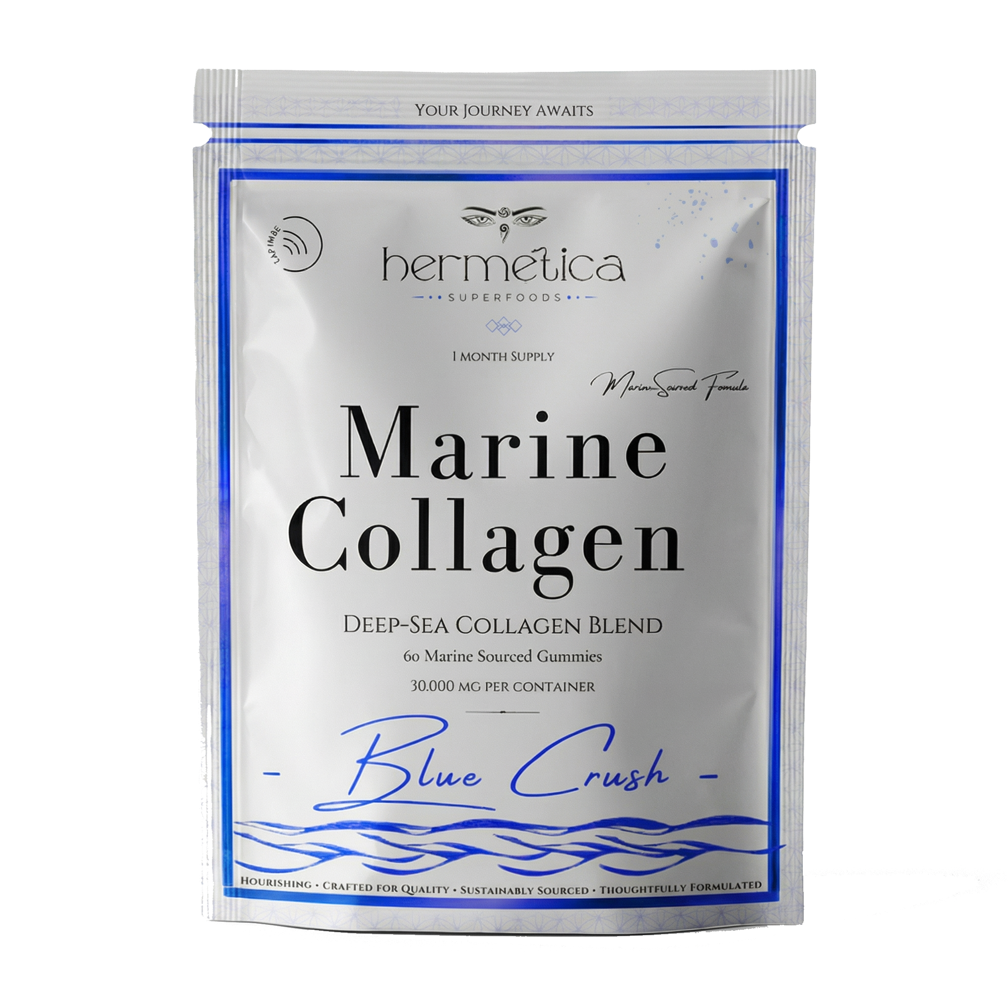 Blue Crush — Marine Collagen Gummies
