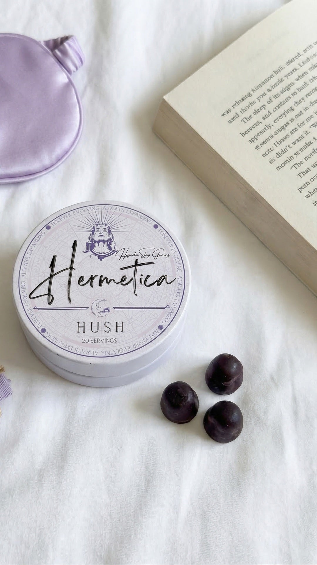 hush-gummies real product photo