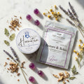 Hush Gummies — tin and pouch with chamomile, lavender, valerian