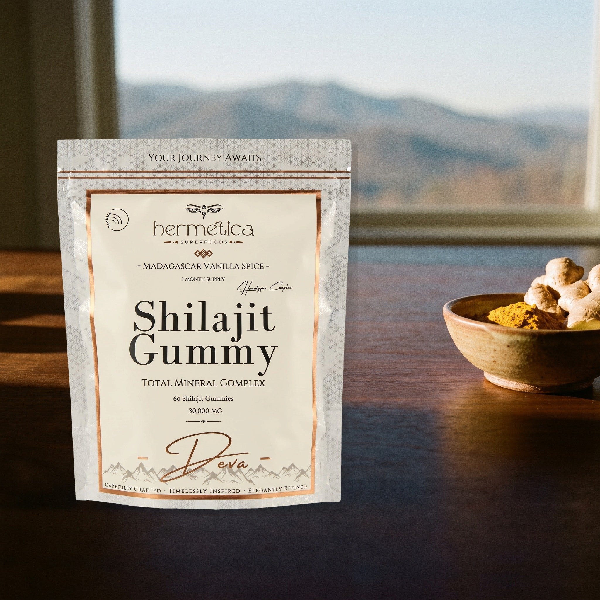 Deva Shilajit Gummies grounded daily formula — Hermetica Superfoods