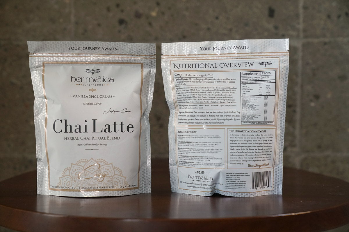 Cozy Adaptogenic Chai by Hermetica