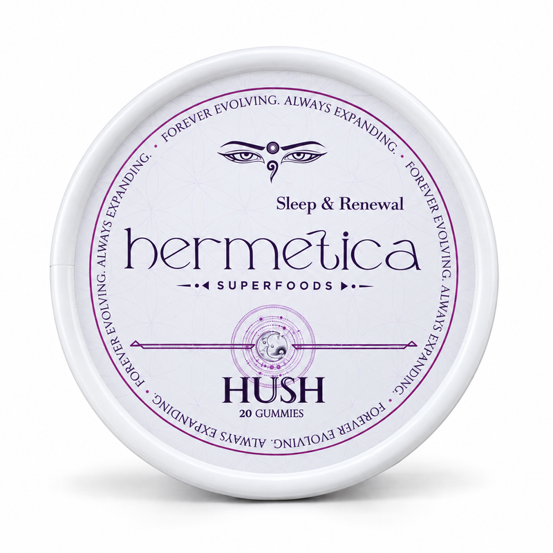 Hush full product package on white