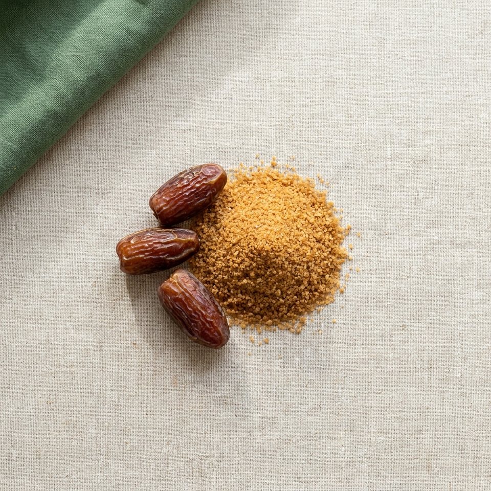 Dried dates and date sugar