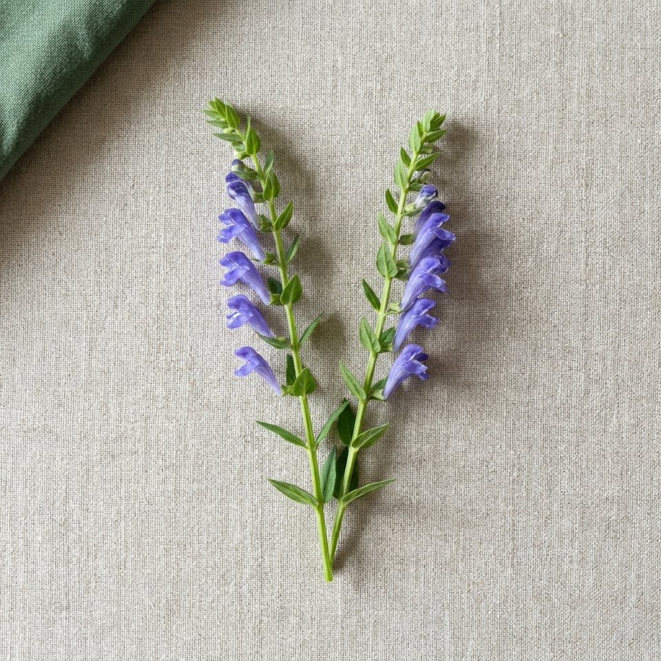 Skullcap sprigs in flower
