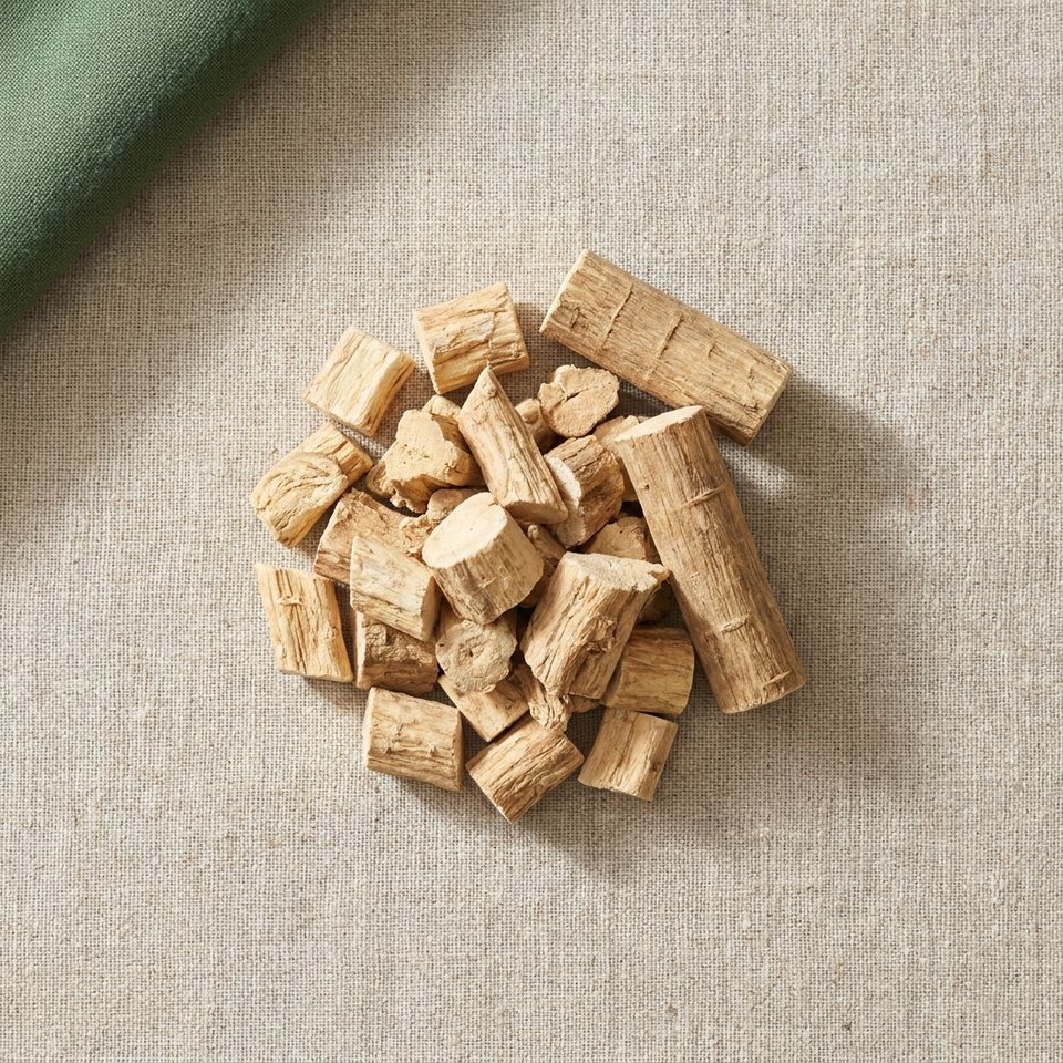 Dried suma root pieces
