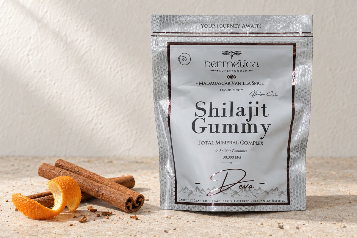 Deva Shilajit Gummies by Hermetica