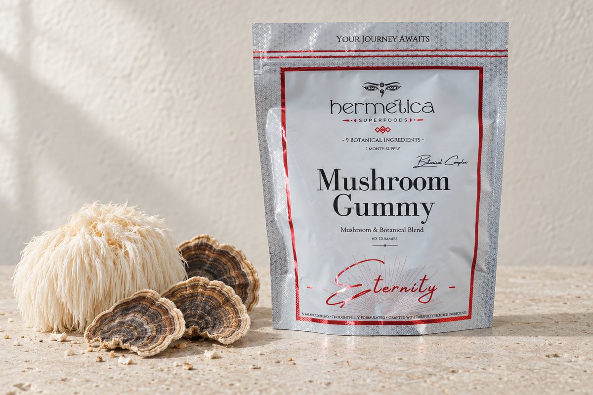 Eternity Mushroom Gummies by Hermetica