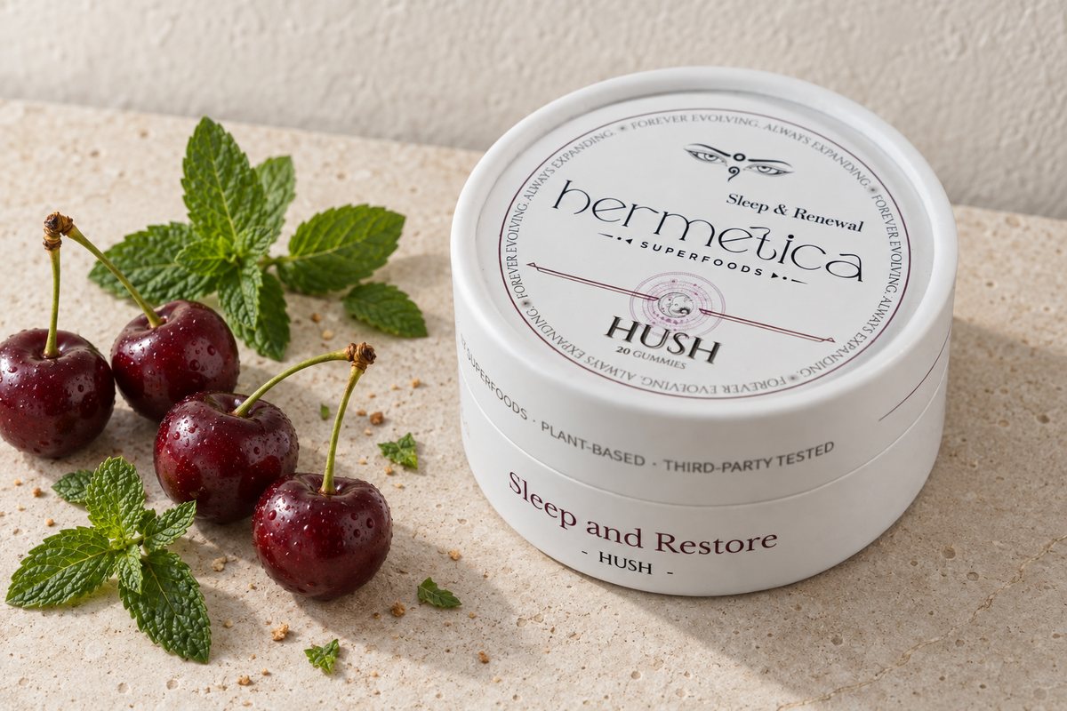 Hush Sleep Gummies with botanicals