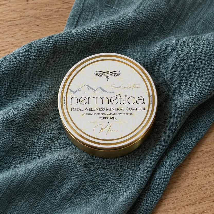 Meru packaging photographed from above